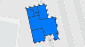 
							Planritning för THE WORKS Medborgarplatsen, 1 privata rum, 192 m²