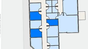 
							Planritning för Helio Frösundavik, 3 privata rum, 30 m²