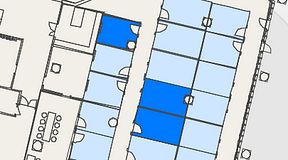 
							Planritning för Convendum Fleminggatan 18, 3 privata rum, 42 m²
