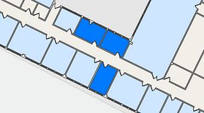 
							Planritning för Quick Office Älvsjö, 3 privata rum, 32 m²