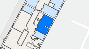
							Planritning för SFL 7, 1 privata rum, 25 m²