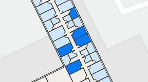 
							Planritning för Regus Rotsunda, 5 privata rum, 71 m²