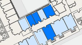 
							Planritning för 7A Posthuset, Vasagatan 28, 4 privata rum, 56 m²