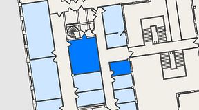 
							Planritning för Spaces Nordenskiöldsgatan, 2 privata rum, 40 m²