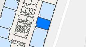 
							Planritning för C/O Handenterminalen 5, 1 privata rum, 17 m²