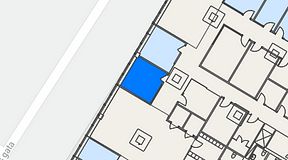 Planritning för CoW Arenastaden, 1 privata rum, 13 m²