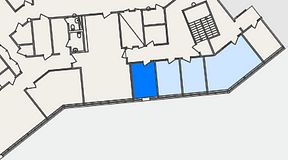 
							Planritning för CoW Älvsjö, 1 privata rum, 10 m²