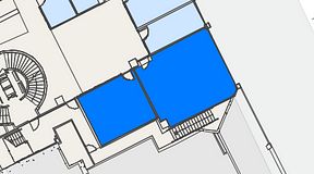 
							Planritning för Convendum Vasagatan 16, 2 privata rum, 87 m²