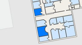 
							Planritning för Växthuset Vasatorpsvägen, 2 privata rum, 29 m²