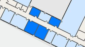 
							Planritning för Quick Office Älvsjö, 4 privata rum, 52 m²