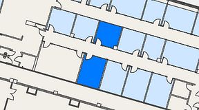 
							Planritning för Spaces Umami Park Sundbyberg, 2 privata rum, 31 m²