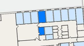 Planritning för Embassy House Lund, 2 privata rum, 20 m²