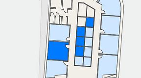 
							Planritning för Mindpark Hyllie Eden, 5 privata rum, 39 m²