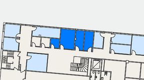 
							Planritning för Spaces Helsingborg Väla, 4 privata rum, 40 m²