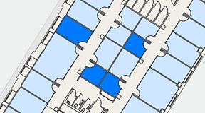 
							Planritning för Convendum Sundbyberg, 4 privata rum, 39 m²