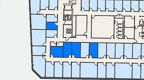 
							Planritning för Regus Mariestad, 5 privata rum, 59 m²