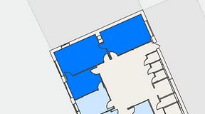 
							Planritning för Mindpark Helsingborg, 3 privata rum, 82 m²