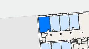 
							Planritning för Convendum Kungsgatan 9, 1 privata rum, 18 m²