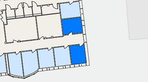 
							Planritning för Regus Saltsjö-Boo, 2 privata rum, 20 m²