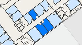 
							Planritning för Convendum Avenyn, 3 privata rum, 32 m²