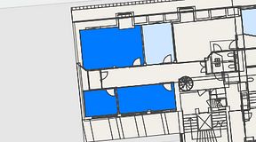 
							Planritning för Convendum Kungsgatan 9, 3 privata rum, 56 m²