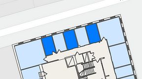 
							Planritning för Regus Östra Hamngatan, 3 privata rum, 30 m²