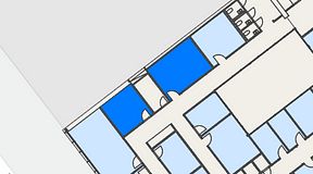 
							Planritning för Convendum Avenyn, 2 privata rum, 37 m²