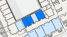 
							Planritning för 7A Posthuset, Vasagatan 28, 3 privata rum, 35 m²