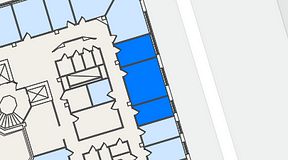 
							Planritning för Regus Odinsgatan 13, 3 privata rum, 39 m²