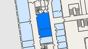 
							Planritning för Spaces Nordenskiöldsgatan, 2 privata rum, 47 m²