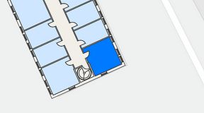 
							Planritning för Easy Office Bromma, 1 privata rum, 20 m²