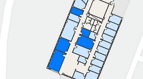
							Planritning för Växthuset Jägershillgatan, 5 privata rum, 88 m²
