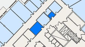Planritning för United Spaces Lindholmen, 2 privata rum, 18 m²