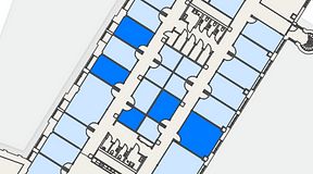 
							Planritning för Convendum Sundbyberg, 5 privata rum, 75 m²