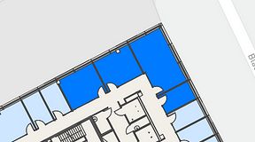 
							Planritning för Spaces Hyllie Vista, 4 privata rum, 73 m²