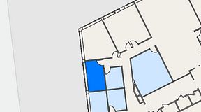 
							Planritning för Regus Rotsunda, 2 privata rum, 20 m²