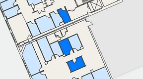 
							Planritning för Mindpark Helsingborg, 3 privata rum, 28 m²