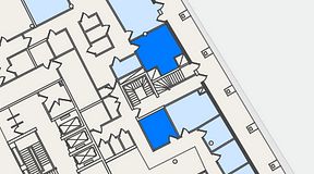 
							Planritning för Mindpark Hyllie Skrivaregatan, 2 privata rum, 30 m²