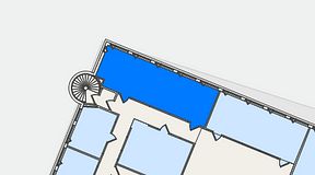 
							Planritning för FASTOFFICE Johanneslundsvägen 12, 1 privata rum, 46 m²