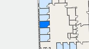 Planritning för Regus Gastelyckan Lund, 1 privata rum, 8 m²