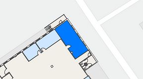 
							Planritning för Fabriken Rökerigatan 20, 1 privata rum, 33 m²