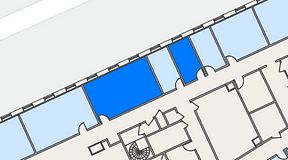 Planritning för iOffice Vasagatan 10, 2 privata rum, 42 m²