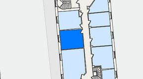 
							Planritning för KG10 Kungsgatan 8, 1 privata rum, 22 m²