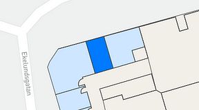 
							Planritning för Walborg Ventures, 1 privata rum, 10 m²