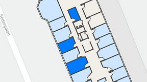 
							Planritning för Regus Helsingborg Södergatan, 3 privata rum, 31 m²