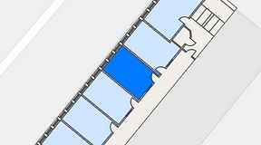 
							Planritning för Regus Almedal, 1 privata rum, 20 m²