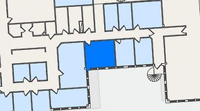 
							Planritning för FirstOffice Säveån, 1 privata rum, 20 m²