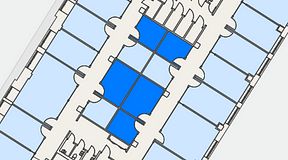 
							Planritning för Convendum Sundbyberg, 5 privata rum, 46 m²