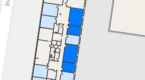 
							Planritning för Hagalunds Kontorshotell, Industrivägen 19, 4 privata rum, 85 m²