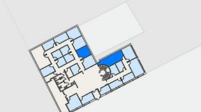 
							Planritning för Regus Kalmar, 2 privata rum, 33 m²